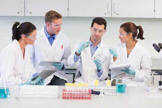 Group of Aliied Bio Nutrition Researchers In Laboratory - Encino, CA